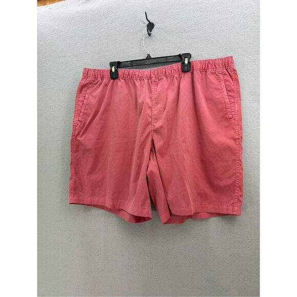 Peter Millar Mens Red Crown Sun Protection Drawstring‎ Dock Chino Shorts Size 2X - Picture 1 of 5